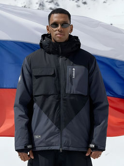 Горнолыжный костюм мужской зимний темно-синего цвета 392TS - Leifensh фото 33