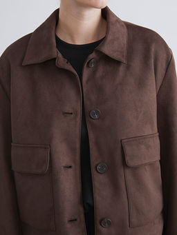 G?mlek Yaka S?et Kad?n Ceket