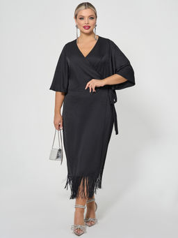 Платье 0383-1с черный - Dora фото 19