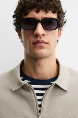 QUARTER-ZIP POLO SHIRT - Zara фото 21