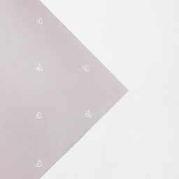 Цена за 10 шт. Бумага упаковочная крафтовая «Сердца», 70 х 100 см