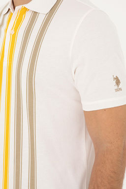 Мужская футболка цвета экрю - U.s. polo assn фото 7