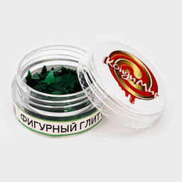 Глиттер пищевой фигурный елки зеленые - Кондимир фото 3