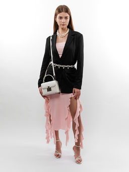 LACCOMA сумка F2100-белый натуральная кожа фото 3