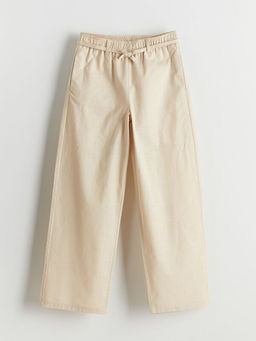 Beli Lastikli K?z ?ocuk Pantolon