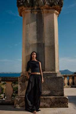 ASYMMETRIC POLYAMIDE TOP - Zara фото 31