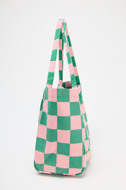 FABRIC DESIGN TOTE BAG - Zara фото 4