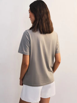 Базовая футболка из хлопка REGULAR0526-150 / Zarina