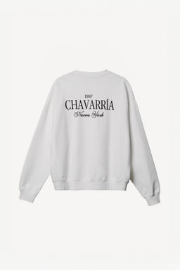SUDADERA CREWNECK BORDADOS WILLY CHAVARRIA X ZARA / Blanco фото 2
