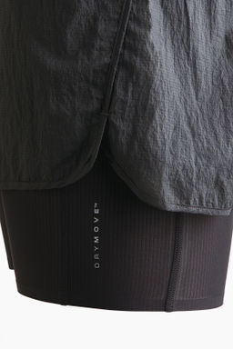 Shorts de running ligeros 2 en 1 con DryMove - H&m фото 7
