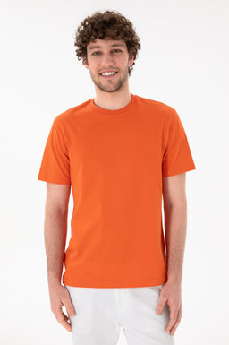 Erkek Regular Fit Bisiklet Yaka Nar _i_e_i Basic Ti__rt Sepette S_rpriz _ndirim - U.s. polo assn фото 2