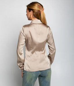 Блуза #ОКТ025022, хаки