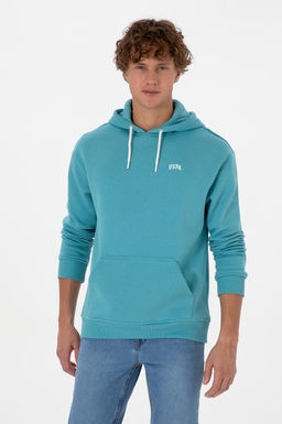 Erkek Mint Basic Sweatshirt Sepette S_rpriz _ndirim