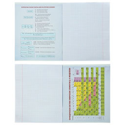 Набор предметных тетрадей Calligrata «Неон», 10 предметов, 48 листов, со справочным материалом, обложка из мелованного картона, УФ-лак, блок офсет