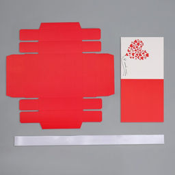 Цена за 2 шт. Коробка подарочная складная, упаковка, «Люблю тебя», 10×10×10 см