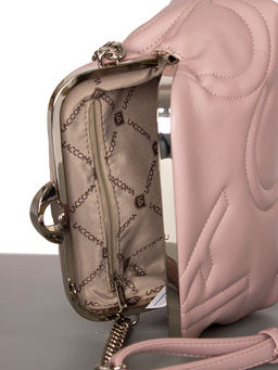 LACCOMA сумка Жасмин-Л815-лиловый эко кожа хлопок фото 4