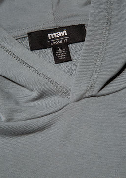 Bugs Bunny Bask?l? Gri Sweatshirt - Mavi фото 6