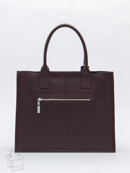 Сумка женская кожаная 1036L coffee Polina&Eiterou