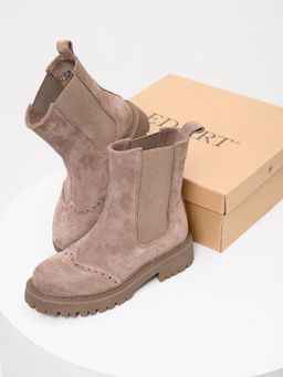 Челси 360.P.taskanaka.Капучино замша/шерсть