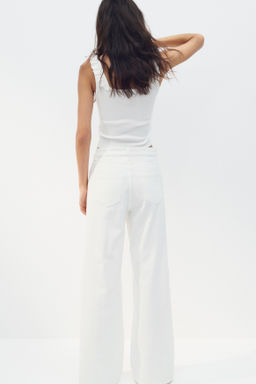 Top con ribete de volantes - H&m фото 7