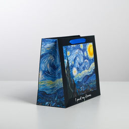 Цена за 2 шт. Пакет подарочный ламинированный, упаковка, I paint my dream, ML 27×23×11.5 см