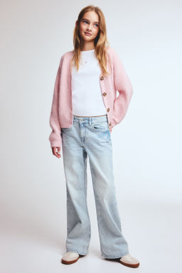 Baggy Fit Bootcut Leg Jeans - H&m фото 8