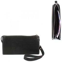 Портмоне мужское Croco-ПР-1050 натуральная кожа 3 отд, 10 карм, рем-петля, черный шора (1000) 205838