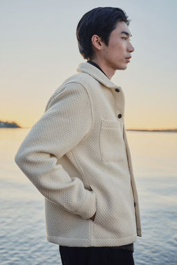 Sobrecamisa gofrada Regular Fit - H&m фото 5