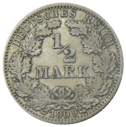 1/2 марки 1909 года D Германия