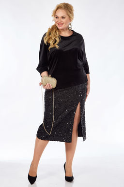 Платье Belinga 1222 черный - Mira fashion фото 854