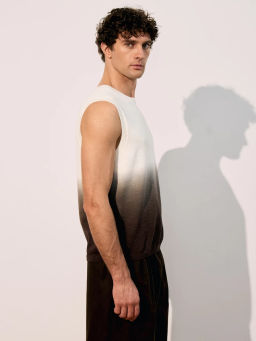 Джемпер без рукавов с добавлением льна ZR2605043308-27 / Zarina