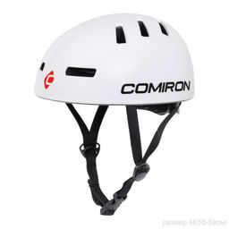 Шлем велосипедный COMIRON Extreme. Триал/BMX/Ролики/Самокаты. Размер: M (55-59см) / MX-64T / уп 12