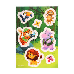 Блокнот-гравюра Удивительные животные, 10 листов, штихель - Школа талантов фото 4