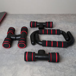 Упоры для отжимания Woohooo P-Bars / 21х13 / красный / уп40 - ГалеонТрейд фото 2