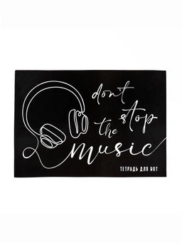 Цена за 5 шт. Тетрадь для нот А5, 24 листа «Одной линией»