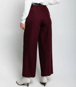Брюки #КТ25993, тёмно-бордовый