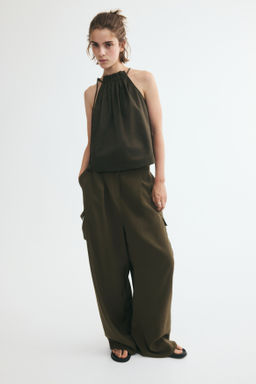 Top plisado con lazada - H&m фото 3