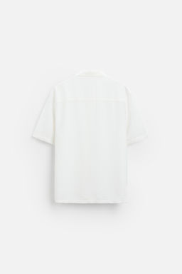 RELAXED FIT FLOWING SHIRT - Zara фото 8