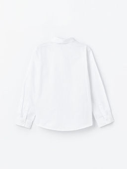 Basic Uzun Kollu Erkek ?ocuk G?mlek