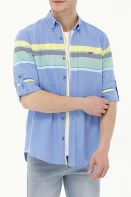 Мужская рубашка Saks Узунколь - U.s. polo assn фото 13