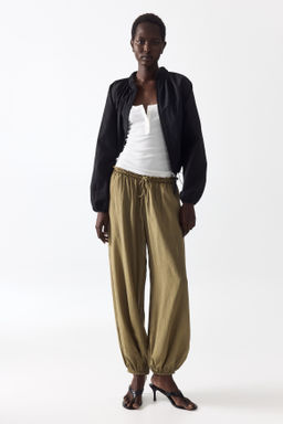 Pantal?n globo con cord?n de ajuste - H&m фото 7