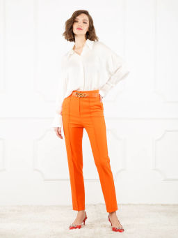 Брюки женские ZZ-WT030326-25 bright orange - Eleganzza фото 10