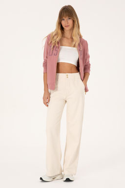 Kad_n G_l Kurusu Fermuarl_ Kap__onlu Basic Sweatshirt - U.s. polo assn фото 4