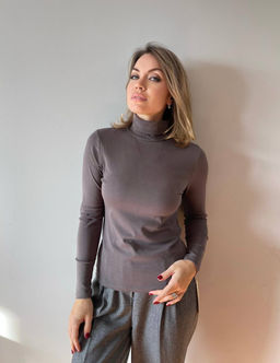 K12070 Водолазка (хлопок) ГРАФИТ