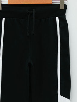 Beli Lastikli Bask?l? K?z ?ocuk Jogger E?ofman Alt? - Waikiki фото 3