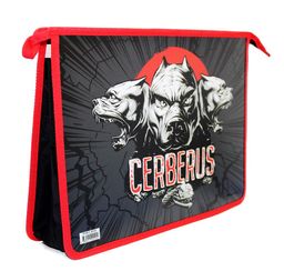 Папка для тетрадей А4, молния сверху ArtSpace Cerberus (ПТ-83-2_42220) 2 отделения