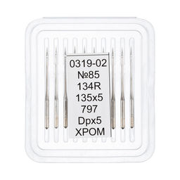 Иглы для пром. шв. машин АРТИ 319-02 (№65-85) 10 шт № 85