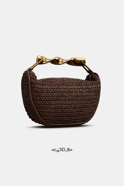 MINI BAG WITH METAL HANDLE