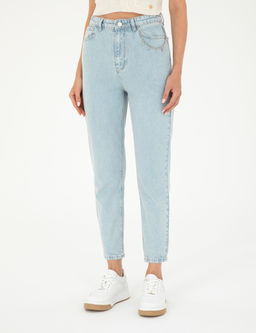 A__k Mavi Mom High Waist Fit Jean Pantolon