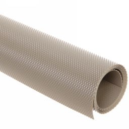 Цена за 4 шт. Коврик для кухонных ящиков в рулоне 30*90см "Бусинка" кофейный